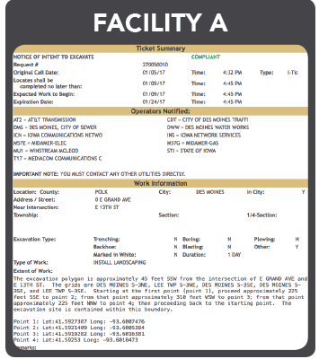 Image of a Custom Outbound Ticket Format